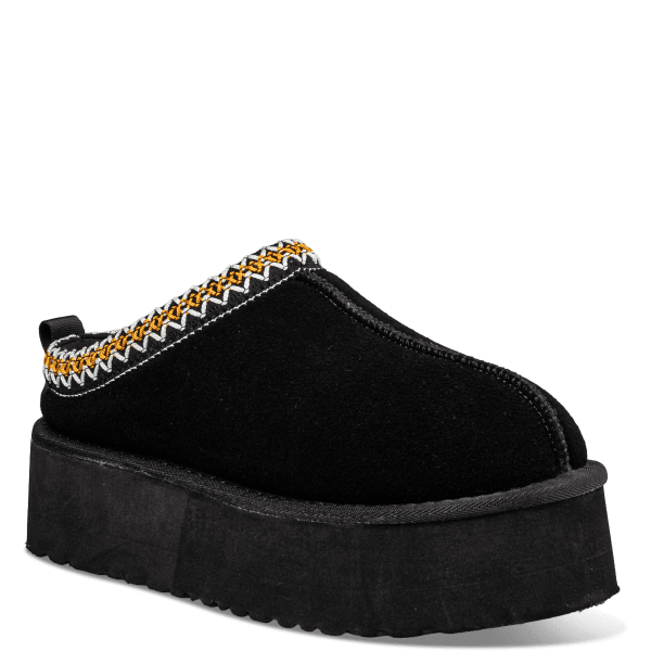 FAUX SHEARLING BOOTIES