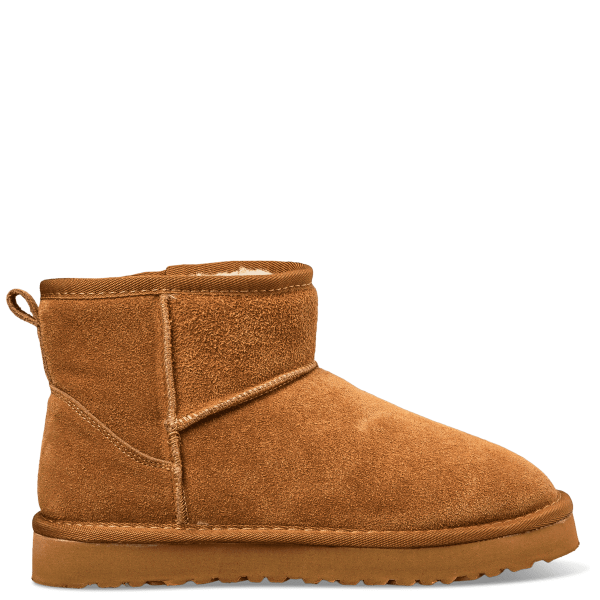 FAUX SHEARLING BOOTIES