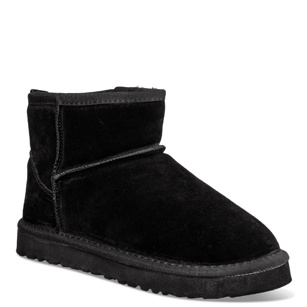 FAUX SHEARLING BOOTIES