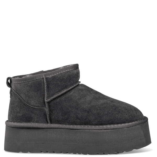 FAUX SHEARLING BOOTIES
