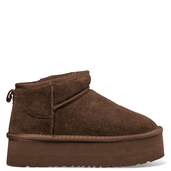 FAUX SHEARLING BOOTIES