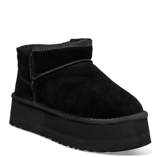 FAUX SHEARLING BOOTIES