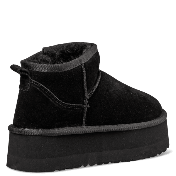 FAUX SHEARLING BOOTIES φωτογραφία