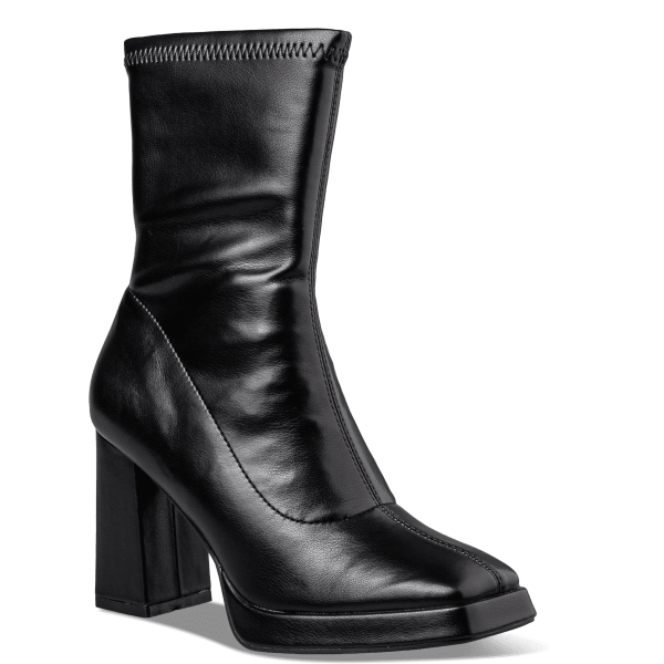 BLOCK HEEL BOOTIES φωτογραφία