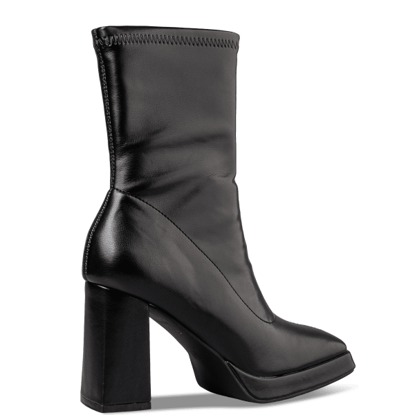 BLOCK HEEL BOOTIES φωτογραφία