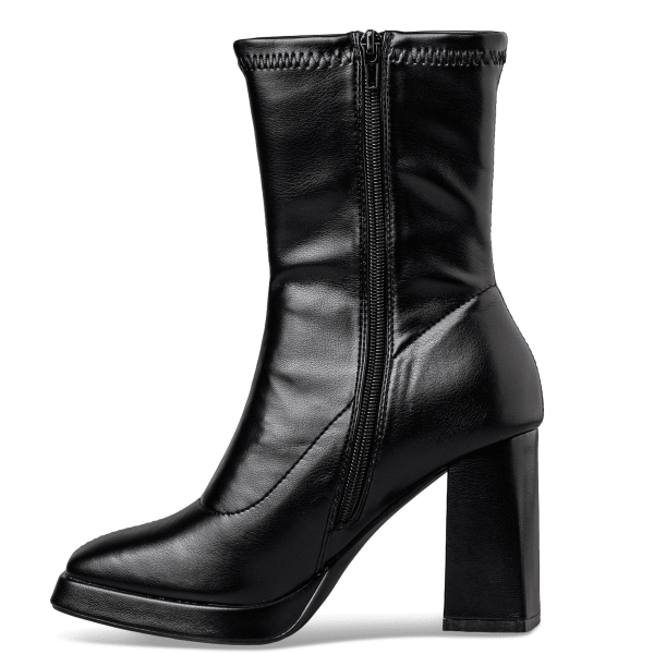 BLOCK HEEL BOOTIES φωτογραφία