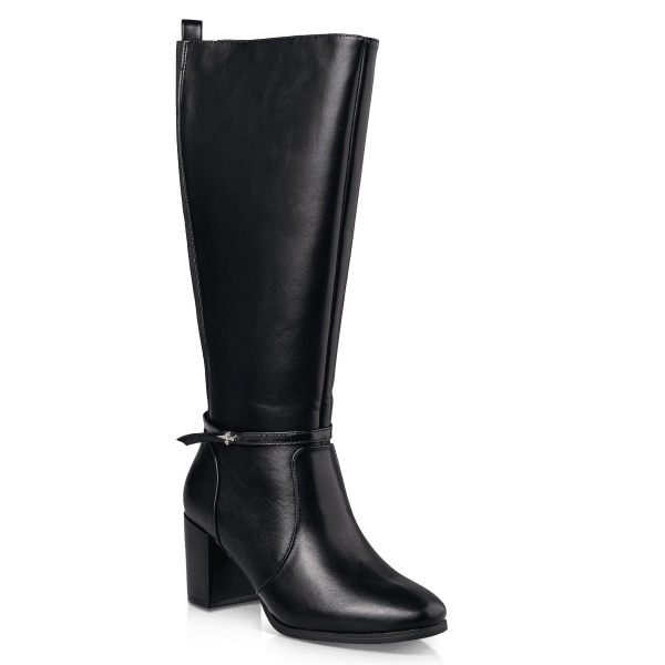 BLOCK MID-HEELED BOOTS φωτογραφία