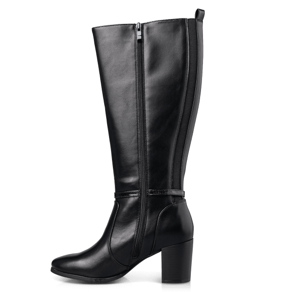 BLOCK MID-HEELED BOOTS φωτογραφία