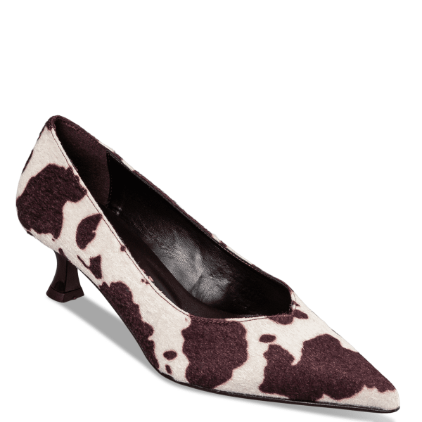 KITTEN HEEL PUMPS