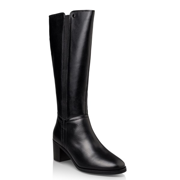 BLOCK MID-HEELED BOOTS