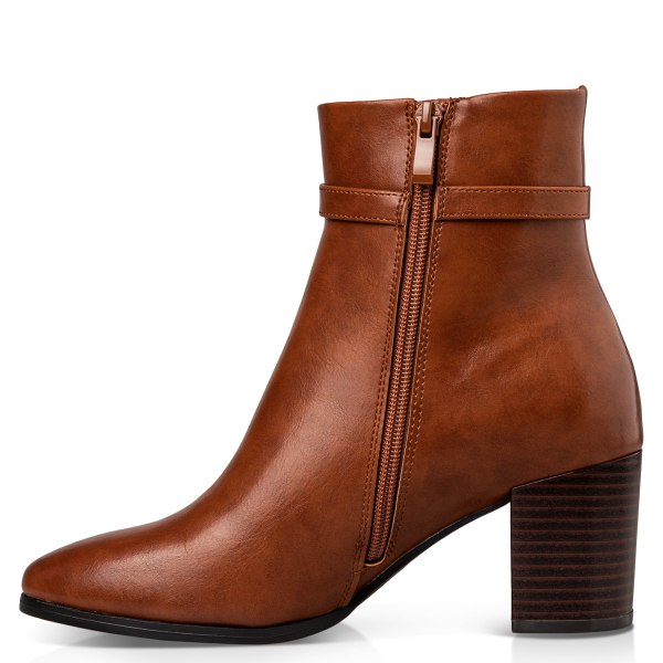 BLOCK HEEL BOOTIES φωτογραφία