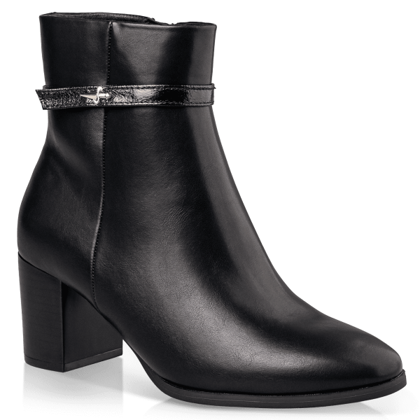 BLOCK HEEL BOOTIES φωτογραφία