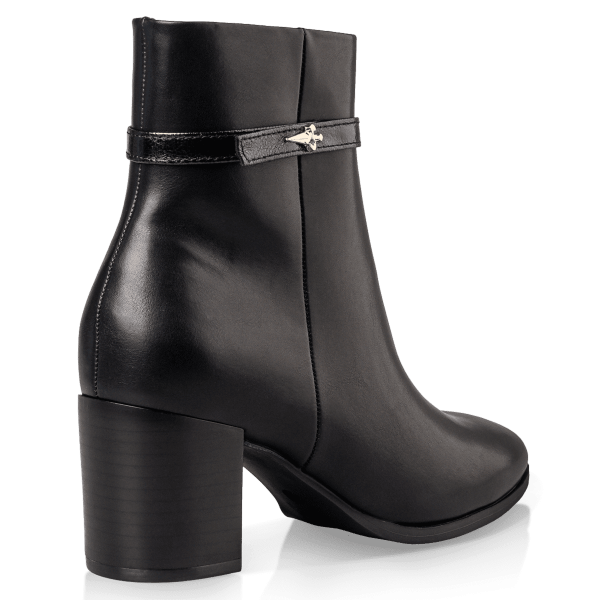 BLOCK HEEL BOOTIES φωτογραφία