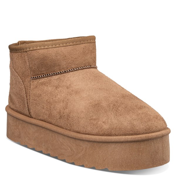 FAUX SHEARLING BOOTIES