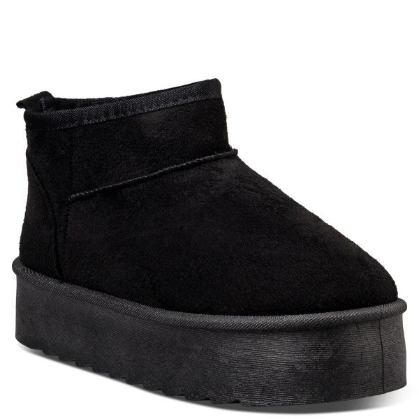 FAUX SHEARLING BOOTIES