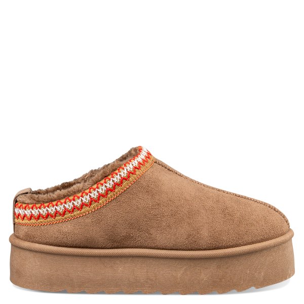FAUX SHEARLING BOOTIES