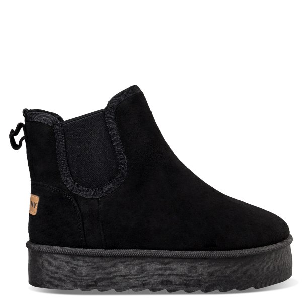 FAUX SHEARLING BOOTIES