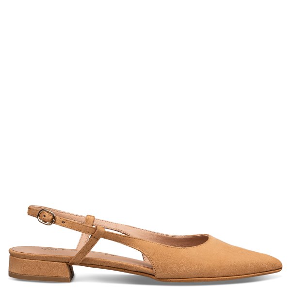Envie Shoes POINTY SLINGBACK BALLERINAS