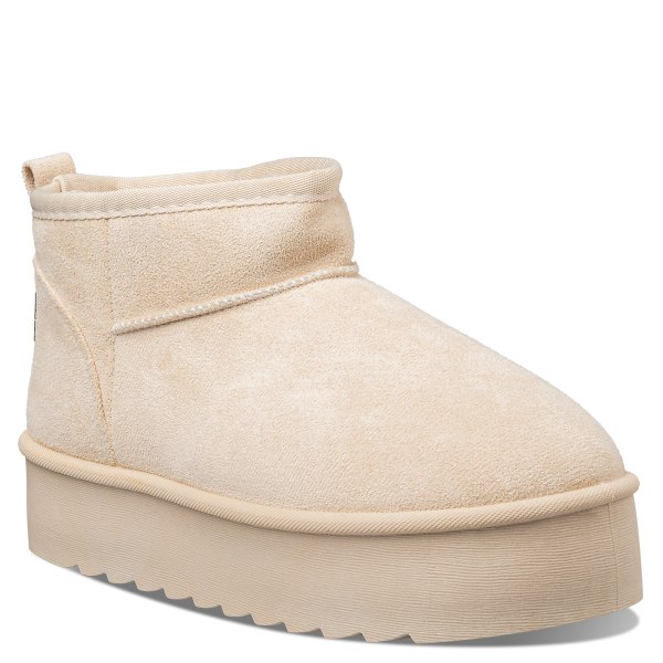 FAUX SHEARLING BOOTIES