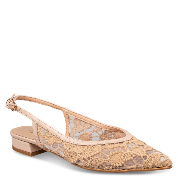 SLINGBACK LOW PUMPS