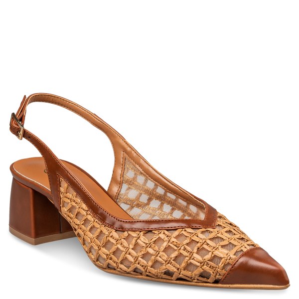 POINTY SLINGBACK PUMPS