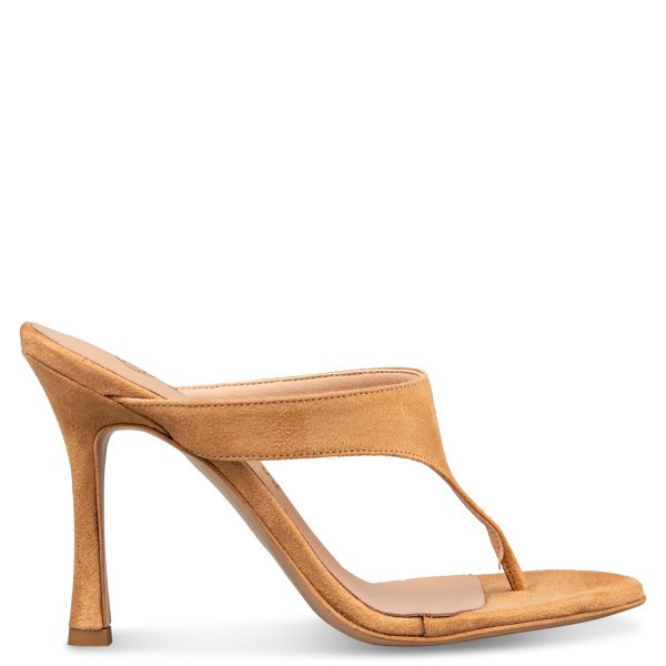 HIGH HEEL THONG MULES
