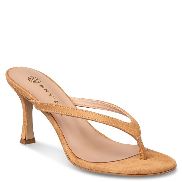  MID-HEEL THONG MULES - 2
