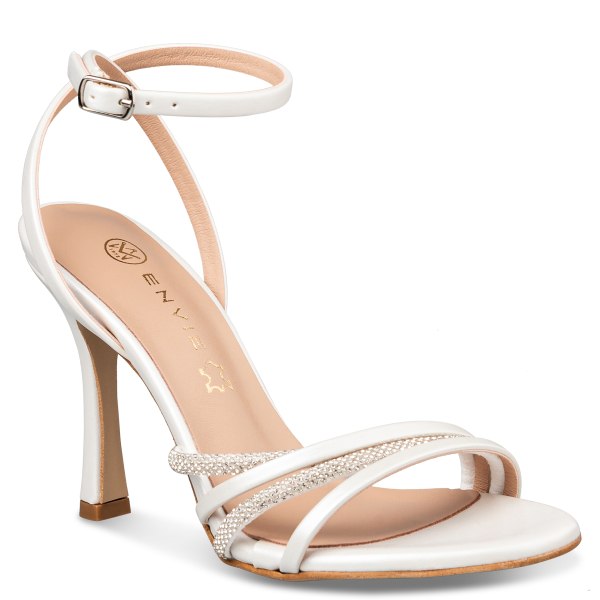 FLARED HEEL SANDALS