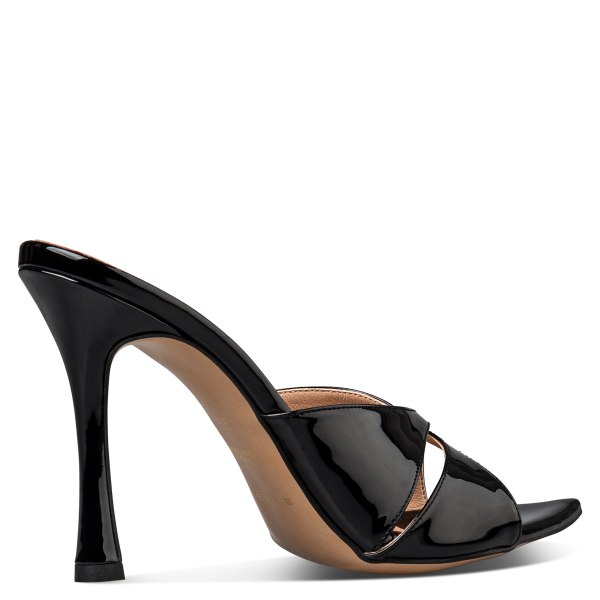  FLARED HEEL MULES - 3