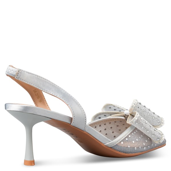 BOW-SLINGBACK PUMPS φωτογραφία