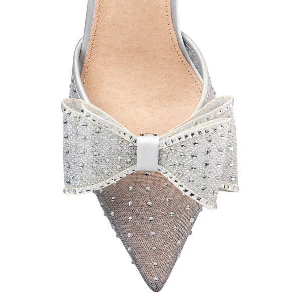 BOW-SLINGBACK PUMPS φωτογραφία