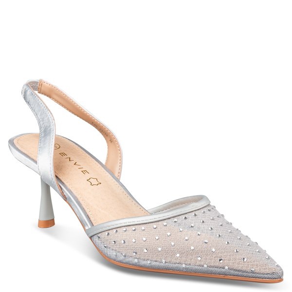 BOW-SLINGBACK PUMPS φωτογραφία