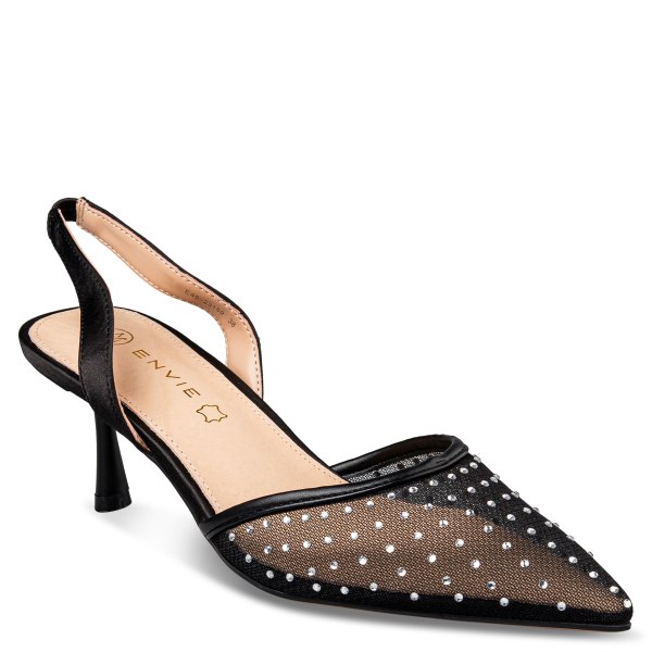 BOW-SLINGBACK PUMPS φωτογραφία