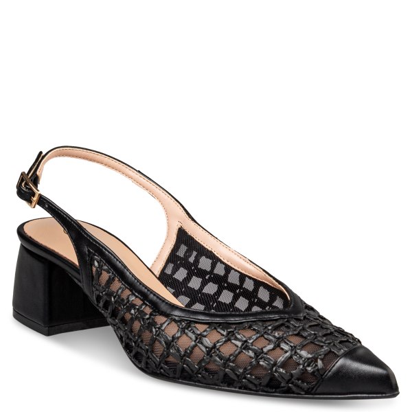 POINTY SLINGBACK PUMPS