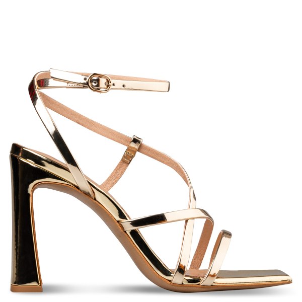 SLIM BLOCK HEEL SANDALS