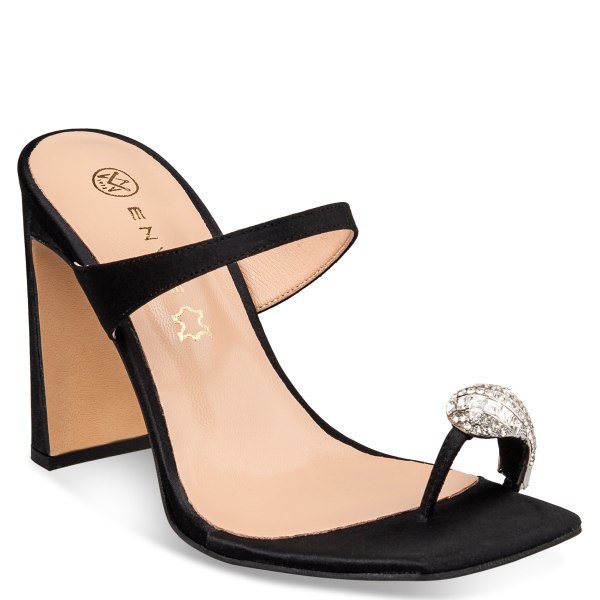  SLIM BLOCK HEEL MULES - 2