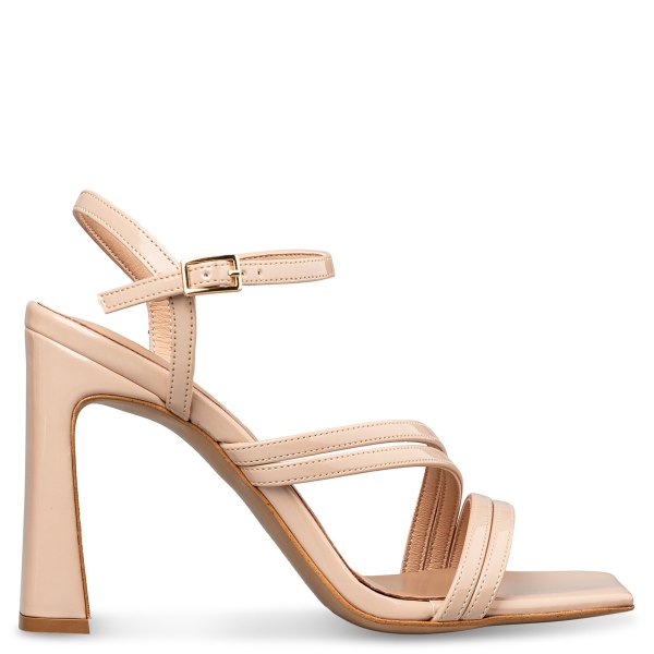 SLIM BLOCK HEEL SANDALS