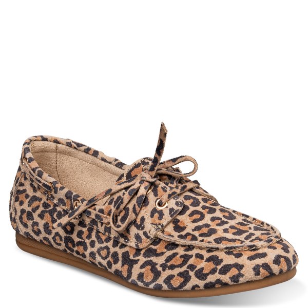 SUEDE BOAT LOAFERS