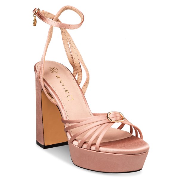 PLATFORM HEEL SANDALS