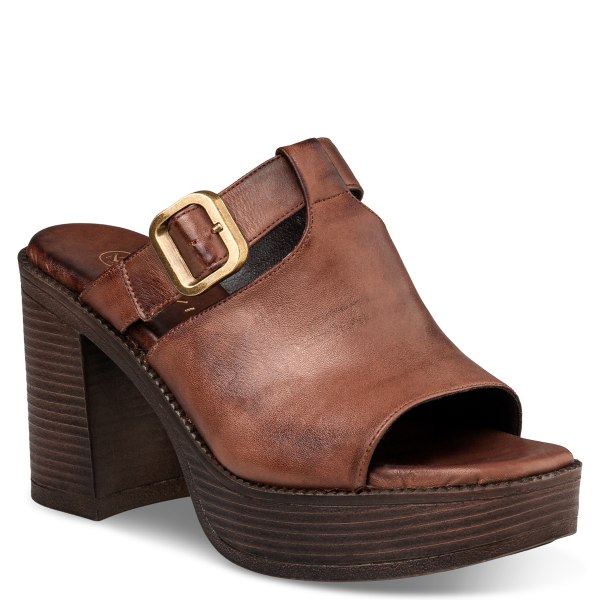 PLATFORM HEEL MULE