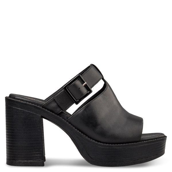 PLATFORM HEEL MULE