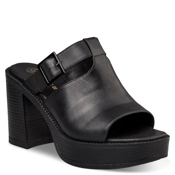PLATFORM HEEL MULE