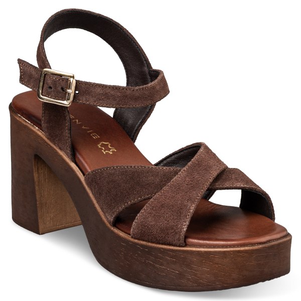 PLATFORM HEEL SANDALS