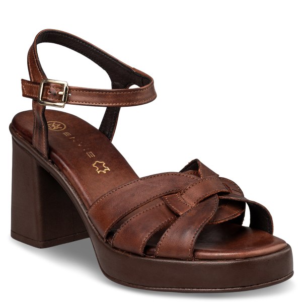 PLATFORM HEEL SANDALS