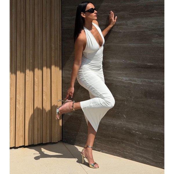 FLARED HEEL SANDALS