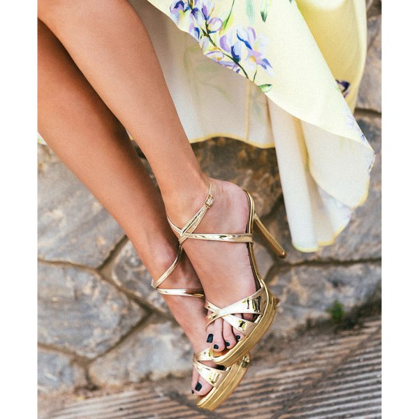  PLATFORM HEEL SANDALS - 5
