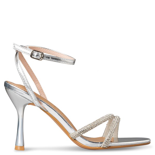 Envie Shoes FLARED HEEL SANDALS
