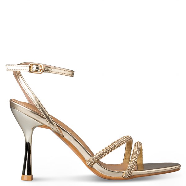 Envie Shoes FLARED HEEL SANDALS