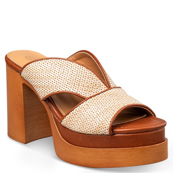 PLATFORM HEEL MULES