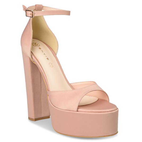 PLATFORM HEEL SANDALS